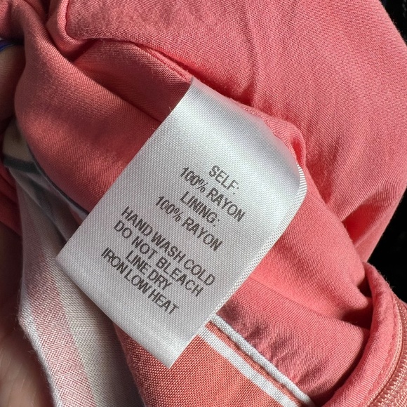 NWOT |•LULUS•| Vacation Bae Rusty Rose Striped Short Sleeve Jumpsuit Size Small - Picture 9 of 12